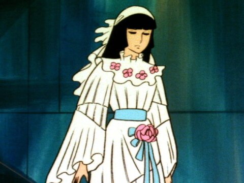 闘将ダイモス エリカ セル画 直筆背景 張り付きあり アニメ X: