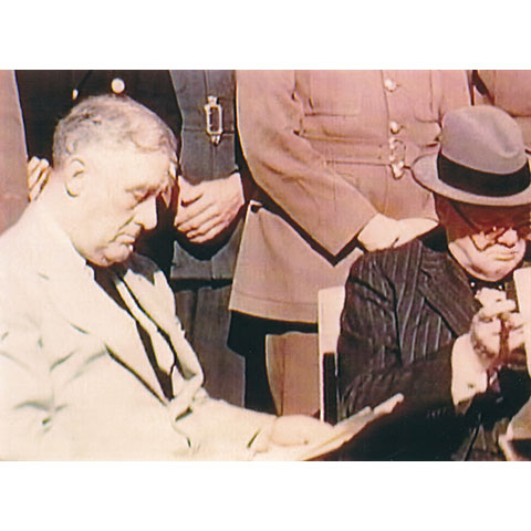 カサブランカ会談 カラー記録|最新の映画・ドラマ・アニメを見るならmusic.jp