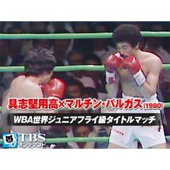 具志堅用高×マルチン・バルガス(1980) WBA世界ジュニアフライ級タイトルマッチ