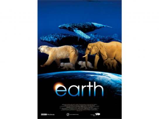 ポスター　 BBC EARTH  驚異の映像美 滝川クリステルが今度はスクリーンで「お・も・て・な・し
